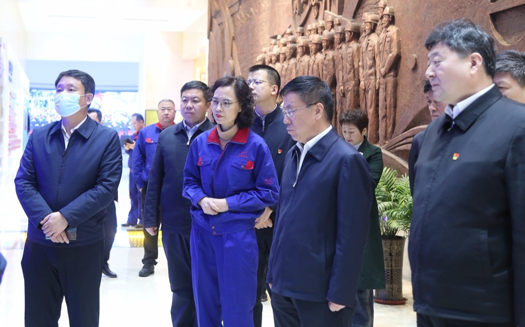 山西省临汾市尧都区党政考察团一行莅临公司参观考察